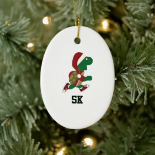 Ornamento De Cerâmica Tartaruga Corrente de Natal 5K