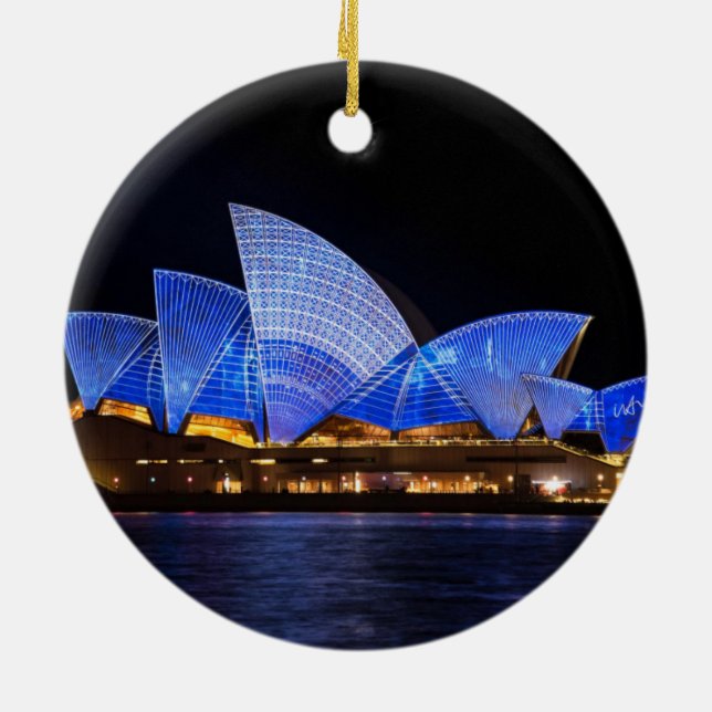 Ornamento De Cerâmica Teatro da ópera de Sydney (Traseira)