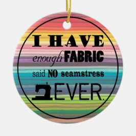 Ornamento De Cerâmica Tecido Não Suficiente - Artesanatos