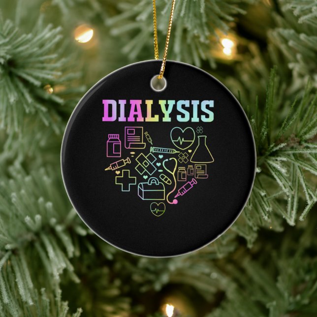 Ornamento De Cerâmica Técnica De Diálise Tecnológica De Hemodiálise (Árvore)