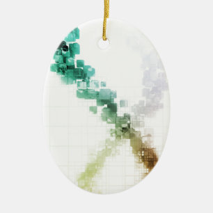 Ornamento De Cerâmica Tecnologia grande da analítica do visualização 