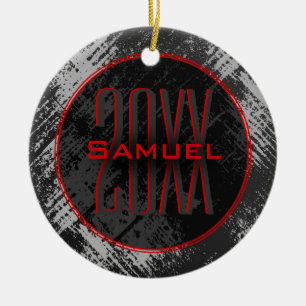 Ornamento De Cerâmica Teen Boy