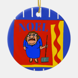 Ornamento De Cerâmica Tela de neve, Anel, adicionar, editar texto