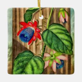 Ornamento De Cerâmica Templo de Flora da Flor Alada - Natal