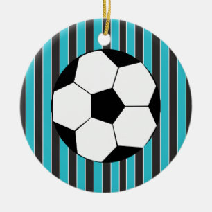 Ornamento De Cerâmica Tempo do futebol