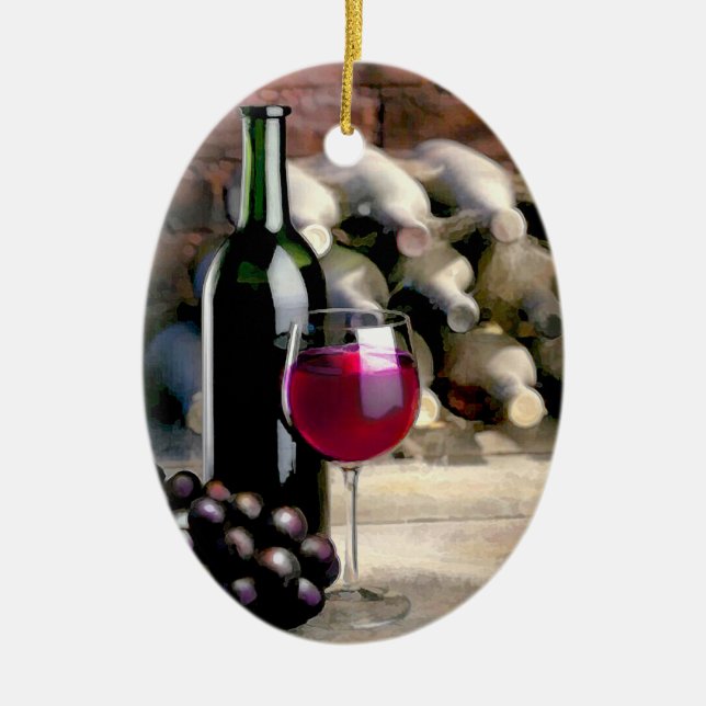 Ornamento De Cerâmica Tempo do provando (Frente)