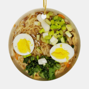 Ornamento De Cerâmica Tenham uma sopa de Natal Engraçada