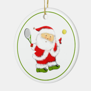 Ornamento De Cerâmica Tênis 2025 Natal