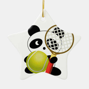Ornamento De Cerâmica Tênis da panda