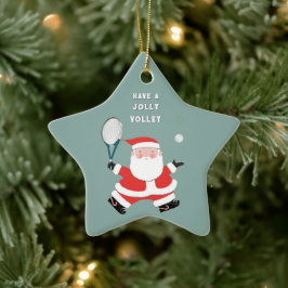 Ornamento De Cerâmica Tennis Christmas Holiday Gift