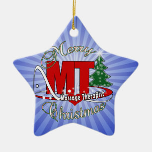 Ornamento De Cerâmica Terapêutica de Massagem CHRISTMAS MT
