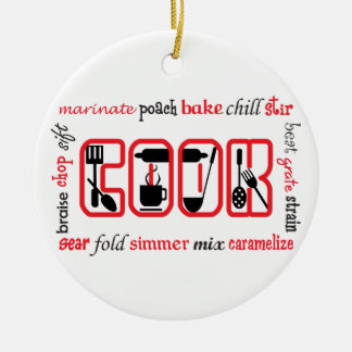 Ornamento De Cerâmica Termos do cozinhar