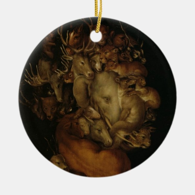 Ornamento De Cerâmica Terra (Frente)