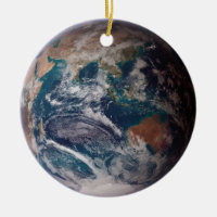 Terra Marble Azul (Hemisfério Oriental)