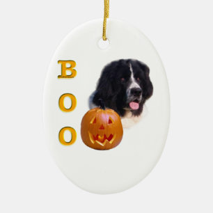 Ornamento De Cerâmica Terra Nova - Halloween Boo