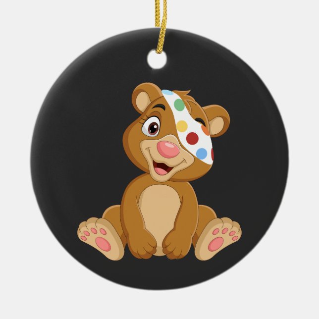 Ornamento De Cerâmica Tesco Pudsey Bear (Frente)