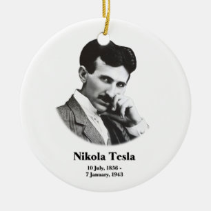 Ornamento De Cerâmica Tesla novo