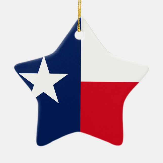 ORNAMENTO DE CERÂMICA TEXAS (Frente)