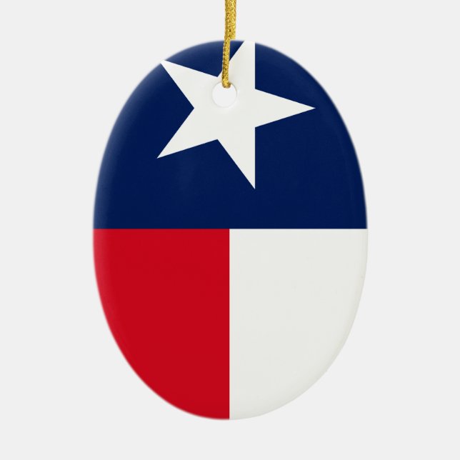 ORNAMENTO DE CERÂMICA TEXAS (Frente)