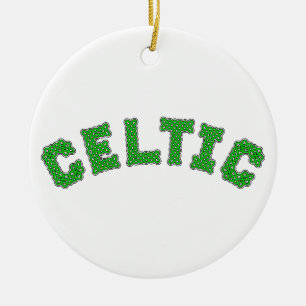 Ornamento De Cerâmica Texto Celular