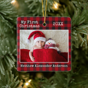Ornamento De Cerâmica Texto da Máquina de Escrever Xadrez Meu Primeiro 