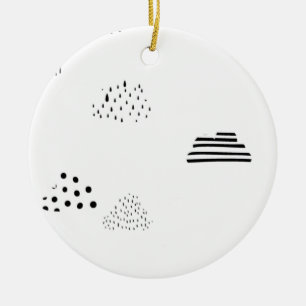 Ornamento De Cerâmica Texto personalizado mais recenteLogotipo cerâmico