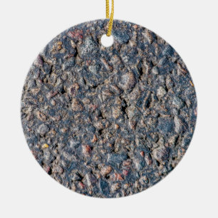 Ornamento De Cerâmica Textura do asfalto e dos seixos