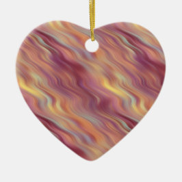 Ornamento De Cerâmica Textura ondulada de Plumeria exótica