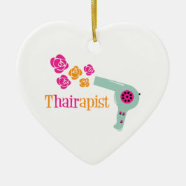 Ornamento De Cerâmica Thairapist