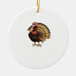 Ornamento De Cerâmica The Harvest Guardian Turkey Classic T-Shirt.png