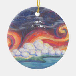Ornamento De Cerâmica The Little Shot Humility Ceramic Ornament