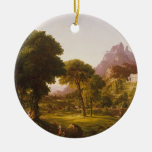 Ornamento De Cerâmica Thomas Cole Dream of Arcadia