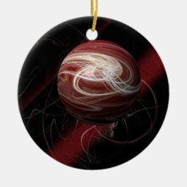 Ornamento De Cerâmica Threads do Cosmos