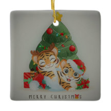 Tigres de Natal Adoráveis