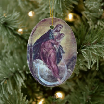 Tintoretto Crescent Moon Madonna Maria Apocalypse