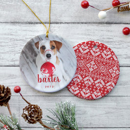 Ornamento De Cerâmica Tipo Festivo | Pet Photo