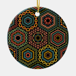 Ornamento De Cerâmica Tipografia, Estilo Vintage, Vibração Retrô, Aquare