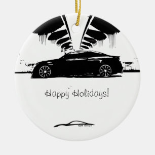 Ornamento De Cerâmica Tiro do lado do cupé G37