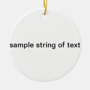 Ornamento De Cerâmica Título da Prod