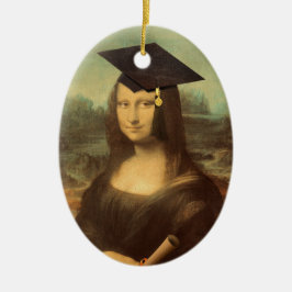Ornamento De Cerâmica Toca da Mona Lisa Graduação