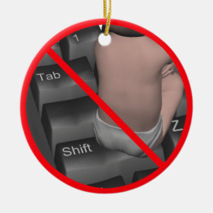 ORNAMENTO DE CERÂMICA TODA A MULHER PROIBIDA!