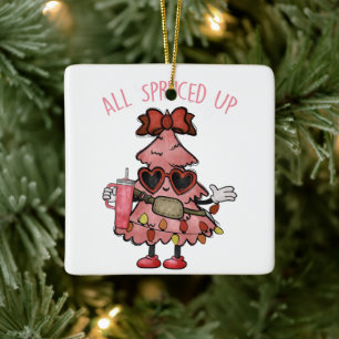 Ornamento De Cerâmica Todos Pulverizados - Engraçada Árvore de Natal Bou