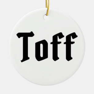 Ornamento De Cerâmica Toff