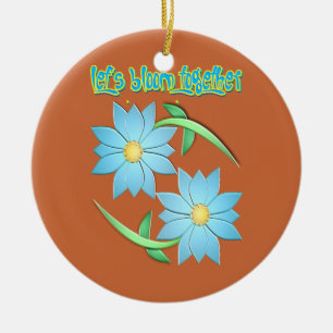 Ornamento De Cerâmica toque de primavera