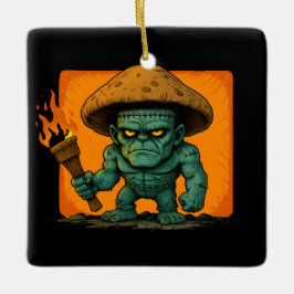 Ornamento De Cerâmica Torch & Temper – Mushroom Beast Design