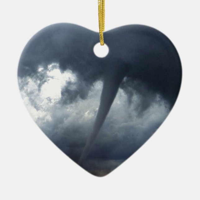 Ornamento De Cerâmica Tornado (Frente)