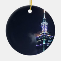 Torre de Taipei 101 em Formosa, close up