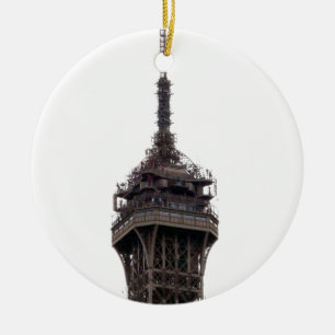 Ornamento De Cerâmica Torre Eiffel Paris França