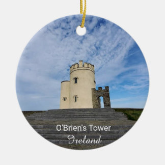Ornamento De Cerâmica Torre O'Brien Irlanda Lembrança
