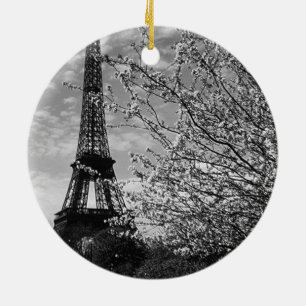 Ornamento De Cerâmica Torre Vintage France Paris Eiffel